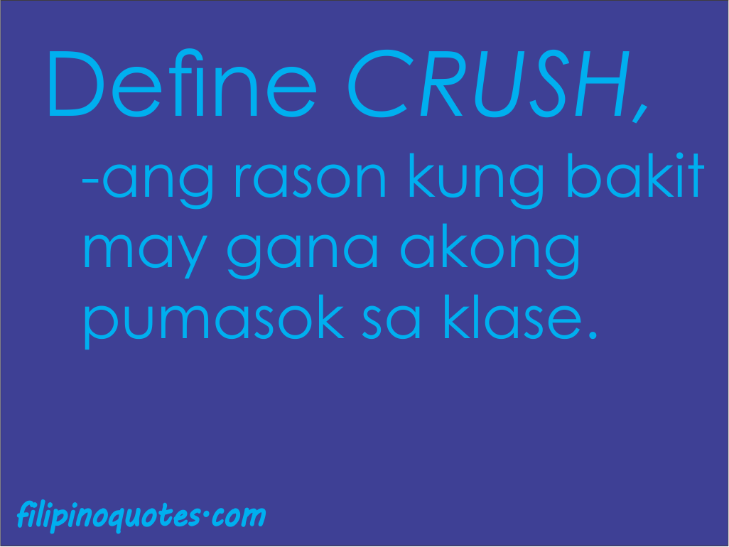 tagalog quotes - crush quotes